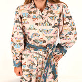 Emerge Butterfly Long Sleeve Dress