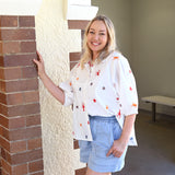 Under the Sea "Ruby" Top