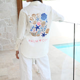 Blue Hidden Treasure "Julia" Shirt
