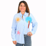 Vacay Dreaming "Julia" Long Sleeve Shirt