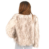 Peacock Fur Jacket