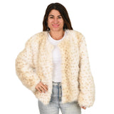 Cheetah Fur Jacket