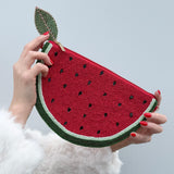 Wondermelon Beaded Clutch