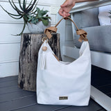 Tropicana Hobo White