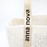 Santorini Square Tote - White