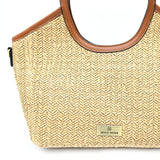 Charlotte Raffia Tote
