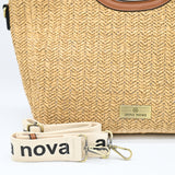 Charlotte Raffia Tote