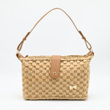Woven Raffia Shoulder Bag