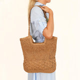 Nara Crochet Shoulder Bag Natural