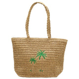 Raffia Palm Tote