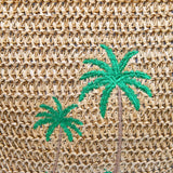 Raffia Palm Tote