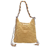 Slouchy Raffia Bag Natural