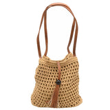 Tassel Raffia Bag Natural