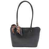 Daybreak Scarf Tote Black