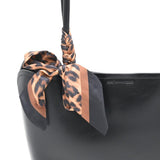 Daybreak Scarf Tote Black