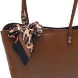 Daybreak Scarf Tote Brown