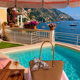 Daybreak Scarf Tote Tan