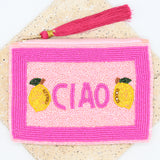 Ciao Beaded Clutch