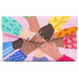 All Together Now Beaded Clutch