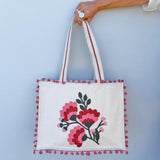 Blush Blooms Tote