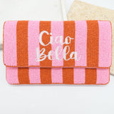 Ciao Bella Beaded Clutch