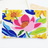 Blooming Beauty Beaded Clutch
