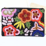 Midnight Wander Beaded Clutch