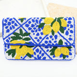 Dolce Vita Beaded Clutch