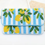 Sorrento Beaded Clutch