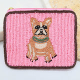 Diva Dog Beaded Pouch