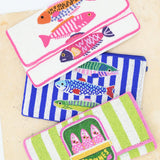Rhodes Sardine Beaded Clutch