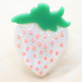 White Strawberry Ring