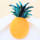 Pineapple Sparkle Acrylic Brooch