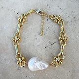 Clara Pearl Bracelet Gold