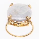 Sage Pearl Ring