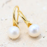 Lina Pearl Earring Gold