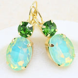 Sienna Green Earrings