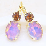Sienna Lilac Earrings