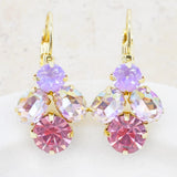 Elodie Purple Earrings