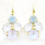Elodie White Earrings