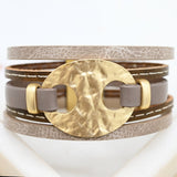 Diana Leather Cuff - Stitch