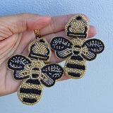 Queen Bee Beaded Earrings