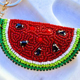 Watermelon Wedge Bag Charm