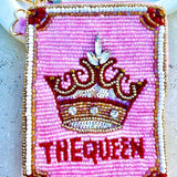 Queen of Hearts Bag Charm