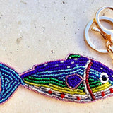 Rainbow Fish Bag Charm
