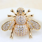 Honeybee Bling Brooch