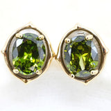 Ryann Gem Stud Green