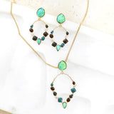 Kelly Opal Necklace - Gold