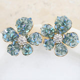 Wonder Bloom Blue Earrings