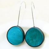 Jenna Resin Earring Aqua